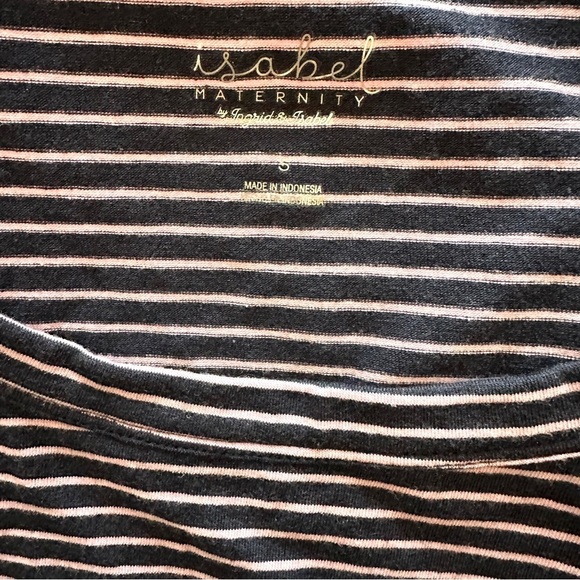 Isabel Maternity from Ingrid & Isabel Knit Ruffle Sleeve T-Shirt Dress - Picture 4 of 5